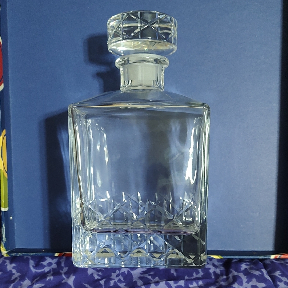 Heavy Crystal Decanter